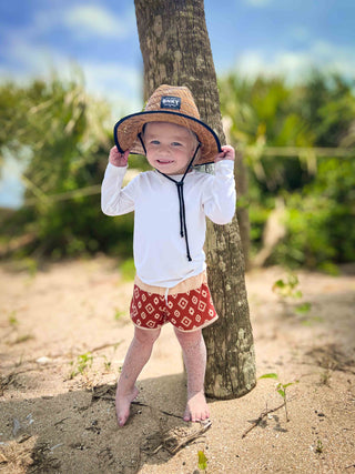 color block- hybrid shorts, Keep the Littles Wild - A Blissfully Beautiful Boutique