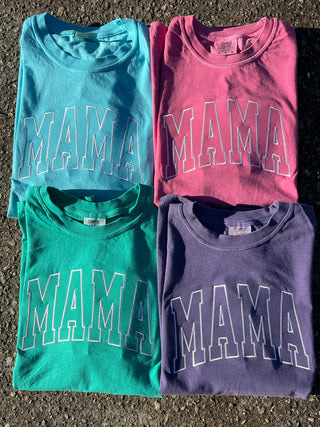 Custom Varsity with September Script Font and Sleeve Embroidered CC Short Sleeve or Sweatshirt  *QUICK SHIP, Merch Girls - A Blissfully Beautiful Boutique