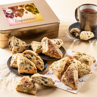 Artisan Scone Assortment Gift Tin, Dulcet Gift Baskets - A Blissfully Beautiful Boutique