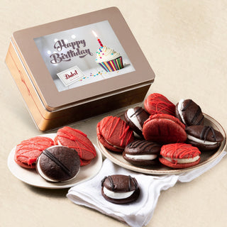 Chocolate and Red Velvet Whoopie Pies Assortment, Dulcet Gift Baskets - A Blissfully Beautiful Boutique