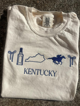 Kentucky Embroidered Sweatshirt - QUICK SHIP, Merch Girls - A Blissfully Beautiful Boutique