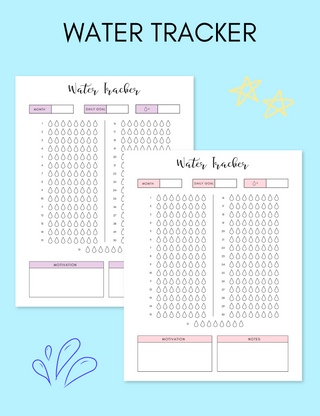 Water Tracker, Jessica Autumn - A Blissfully Beautiful Boutique