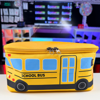 School Bus Pouch; Pencil Case, BERTEAU & Co. - A Blissfully Beautiful Boutique