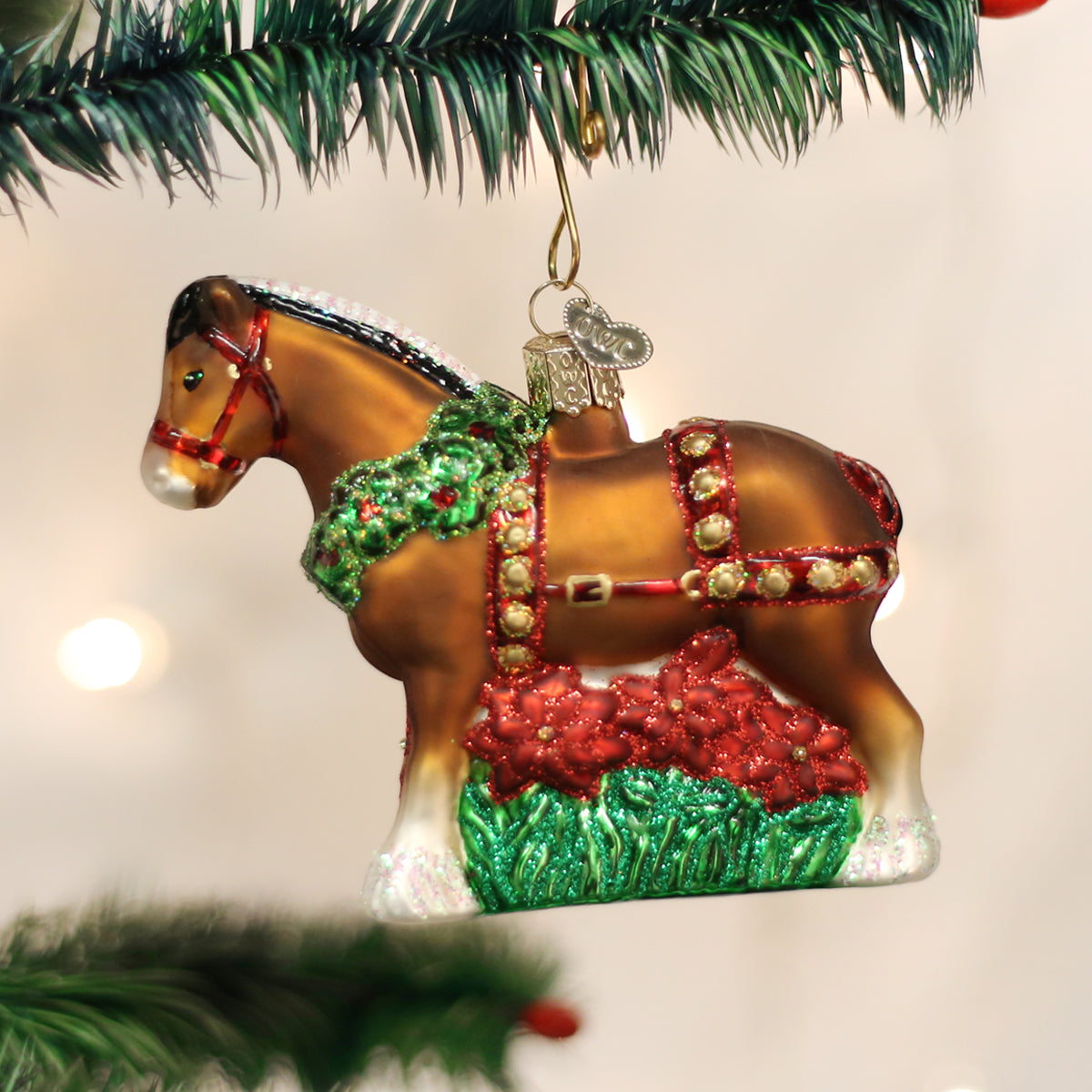 Holiday Clydesdale Ornament - Thumbnail 3
