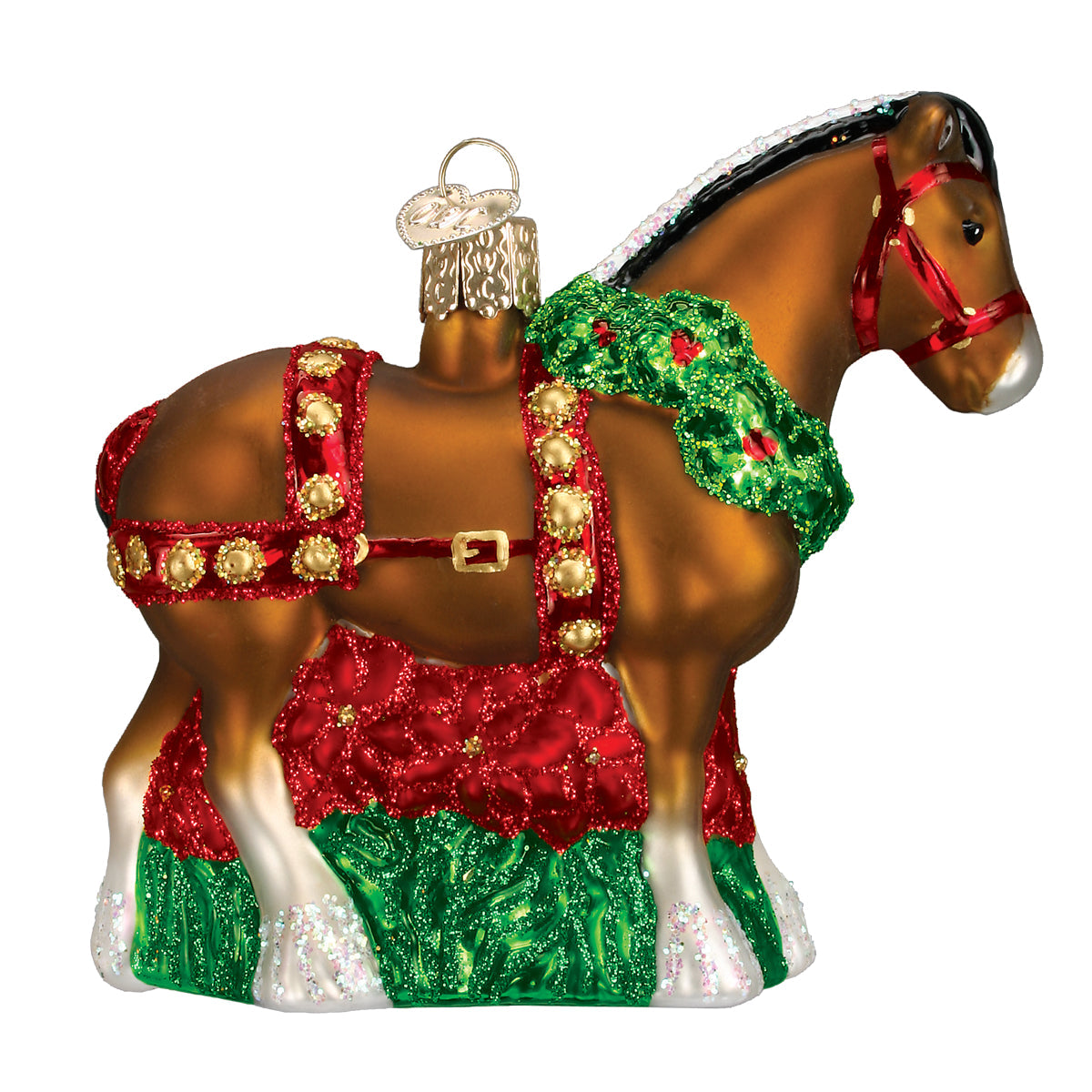 Holiday Clydesdale Ornament - Thumbnail 2