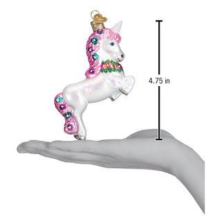 Prancing Unicorn Ornament