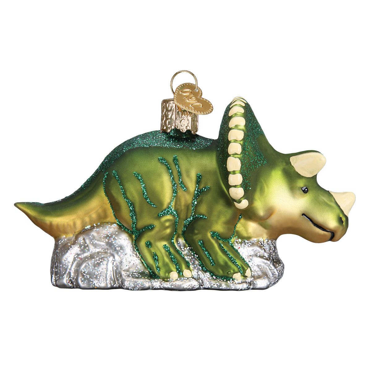 Dinosaur Triceratops Ornament - Thumbnail 2