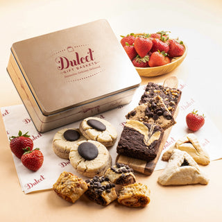 Gourmet Cookie and Brownie Tin, Dulcet Gift Baskets - A Blissfully Beautiful Boutique