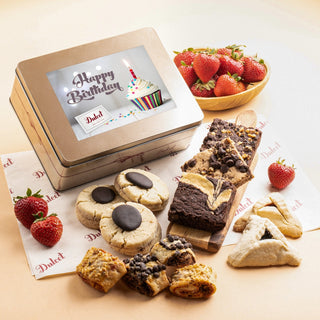 Gourmet Cookie and Brownie Tin, Dulcet Gift Baskets - A Blissfully Beautiful Boutique
