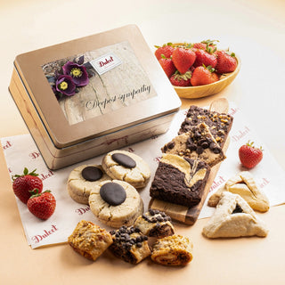 Gourmet Cookie and Brownie Tin, Dulcet Gift Baskets - A Blissfully Beautiful Boutique