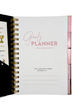 The Ultimate Goal Planner | Undated Weekly & Daily Planner | Goal Setting Planner, The Fabulous Planner - A Blissfully Beautiful Boutique