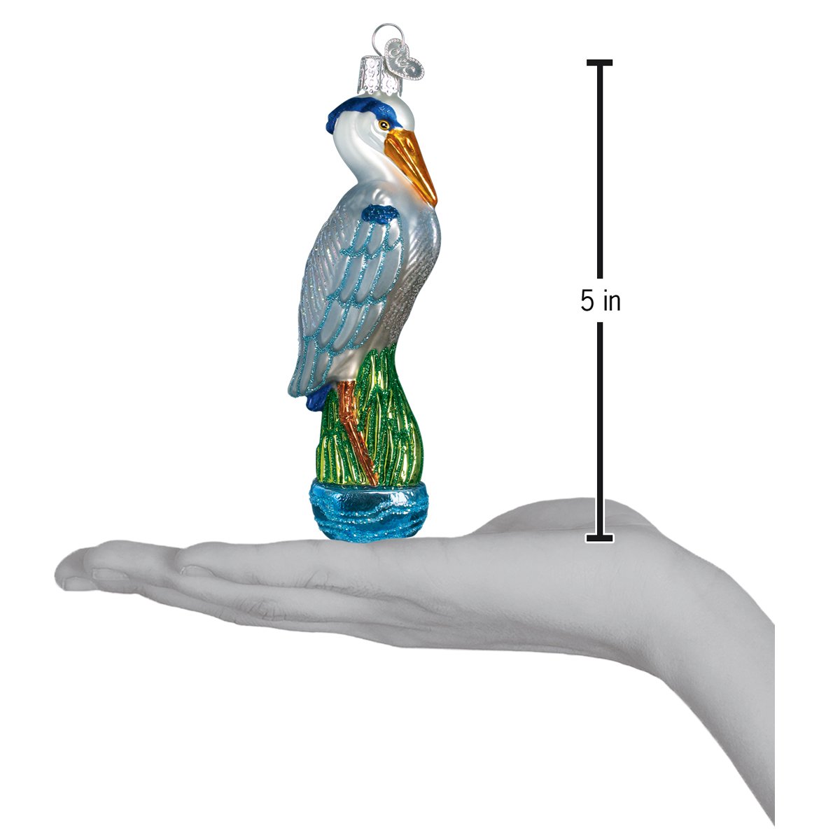 Great Blue Heron Ornament - Thumbnail 5