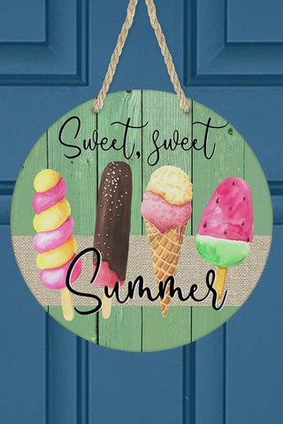 Sweet Sweet Summer Door Hanger