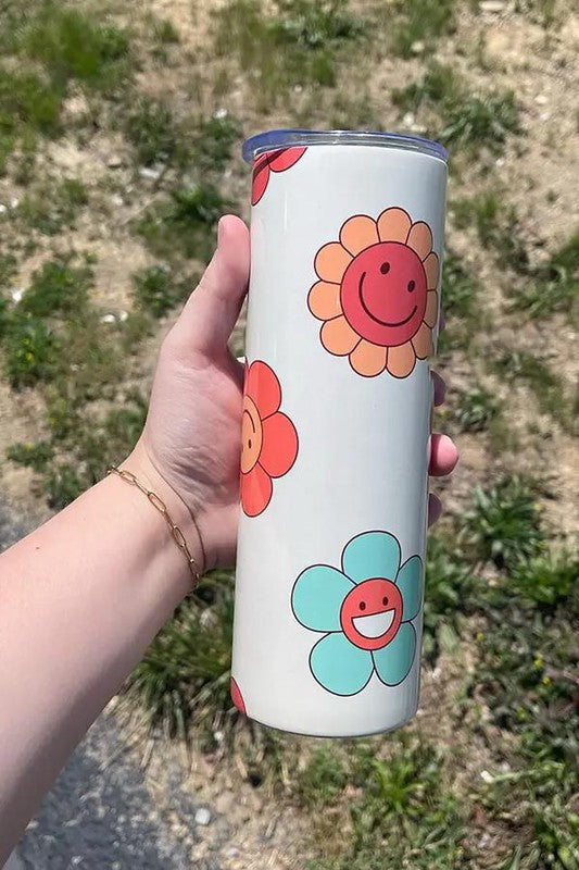 Printed Insulated Tumbler Cup Sleeve With Adjustable Shoulder Strap – A  Blissfully Beautiful Boutique