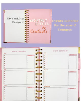 The Ultimate Goal Planner | Undated Weekly & Daily Planner | Goal Setting Planner, The Fabulous Planner - A Blissfully Beautiful Boutique