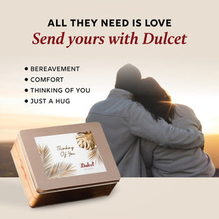 Delightful Sweets Sampler Gift Tin, Dulcet Gift Baskets - A Blissfully Beautiful Boutique
