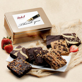 Fudge Brownie Gift Assortment, Dulcet Gift Baskets - A Blissfully Beautiful Boutique