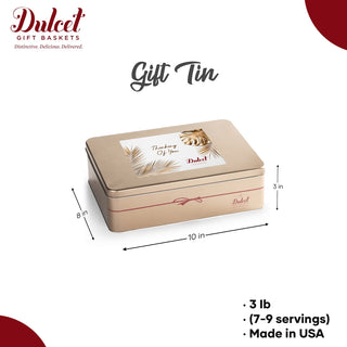 Artisan Scone Assortment Gift Tin, Dulcet Gift Baskets - A Blissfully Beautiful Boutique