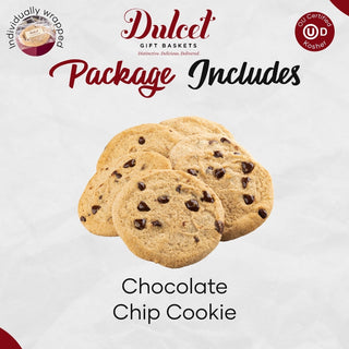 Chocolate Chip Favorite Cookie Box, Dulcet Gift Baskets - A Blissfully Beautiful Boutique