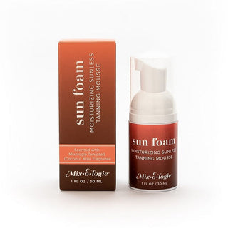 SunFoam Sunless Tanning Mousse - Travel Size - 30mL, MIXOLOGIE - A Blissfully Beautiful Boutique