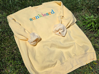 Vintage Summer Georgia Bold Serif Custom Phrase Embroidered Shirt, Merch Girls - A Blissfully Beautiful Boutique