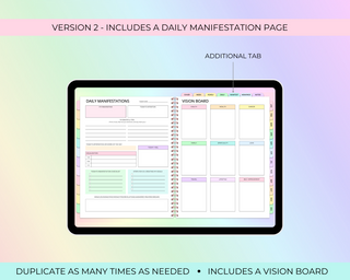 2025 Simply Elegant Digital Planner in Rainbow, Jessica Autumn - A Blissfully Beautiful Boutique