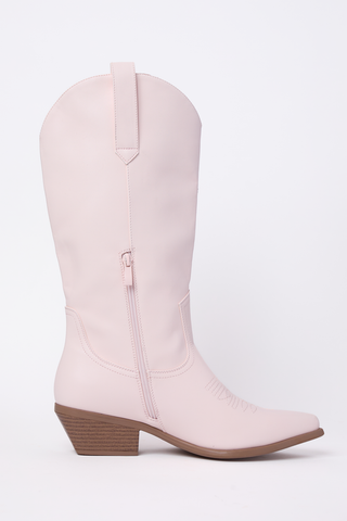 Willa Rose Pink Cowboy Boots, Pink Lily - A Blissfully Beautiful Boutique