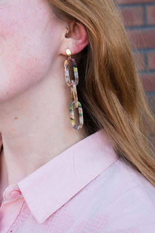 Charlotte Earrings - Multicolor, ShopCottonBelles - A Blissfully Beautiful Boutique