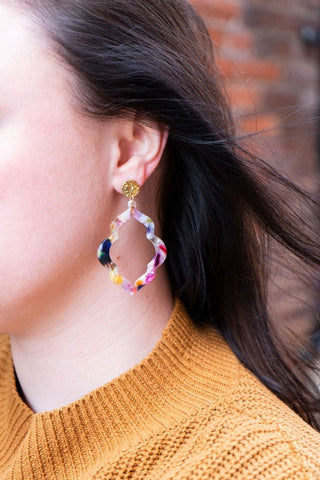 Talia Earrings - Multicolor, ShopCottonBelles - A Blissfully Beautiful Boutique