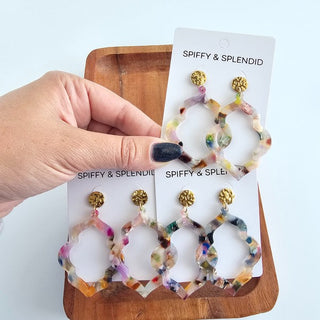 Talia Earrings - Multicolor, ShopCottonBelles - A Blissfully Beautiful Boutique