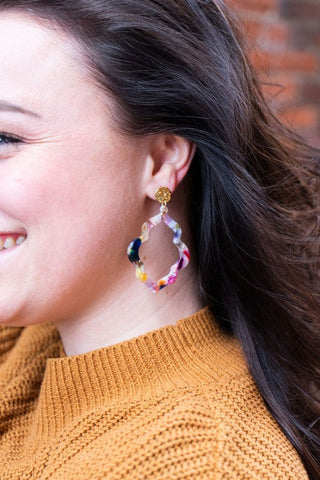 Talia Earrings - Multicolor, ShopCottonBelles - A Blissfully Beautiful Boutique