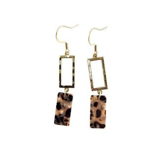 Raya Earrings - Cheetah, ShopCottonBelles - A Blissfully Beautiful Boutique