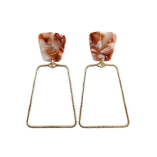 Ariana Earrings - Rust, ShopCottonBelles - A Blissfully Beautiful Boutique