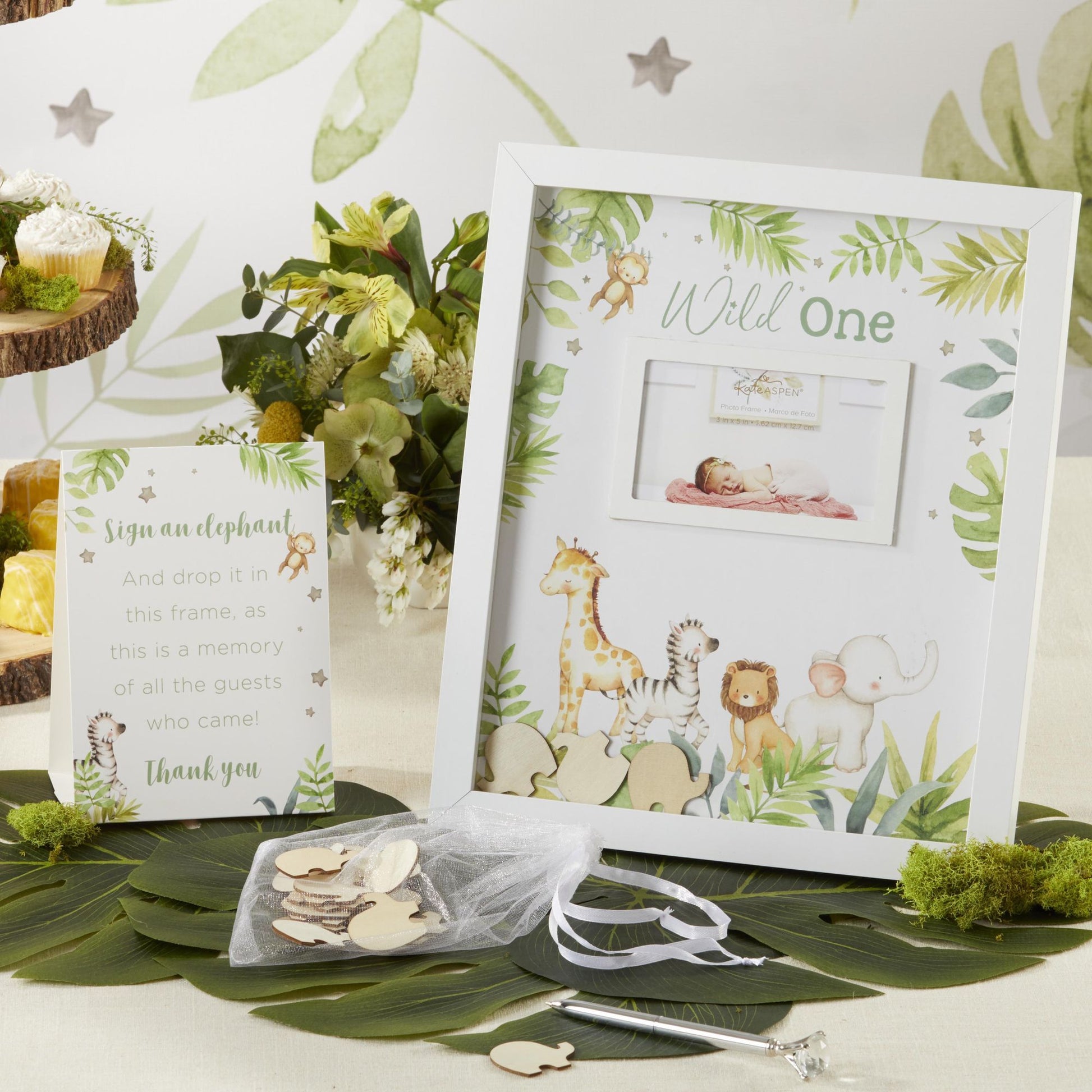 Baby Shower Signing Frame Guest Book