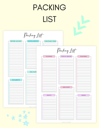 Packing List, Jessica Autumn - A Blissfully Beautiful Boutique