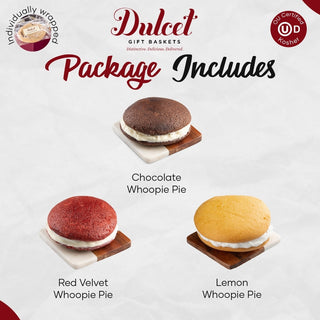 Whoopie Pie Assortment, Dulcet Gift Baskets - A Blissfully Beautiful Boutique