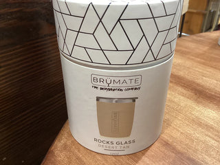 BRÜMATE ROCKS TUMBLER 12OZ |Desert Tan