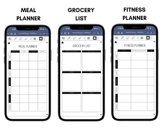 Digital Phone Planner Neutral, Jessica Autumn - A Blissfully Beautiful Boutique