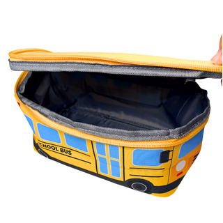 School Bus Pouch; Pencil Case, BERTEAU & Co. - A Blissfully Beautiful Boutique