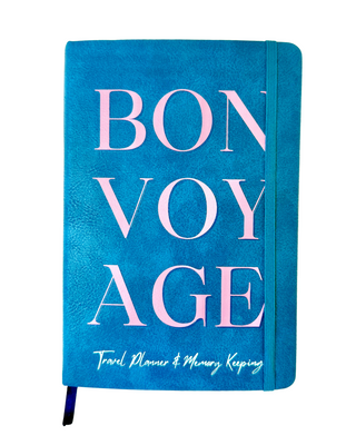 Bon Voyage Travel Journal | Vacation Planner & Memory Keeping Book