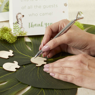 Baby Shower Guest Book Alternative - Safari, A Blissfully Beautiful Boutique - A Blissfully Beautiful Boutique