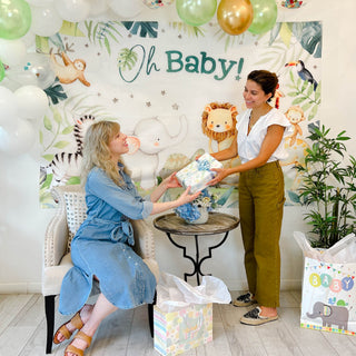 SAFARI BABY SHOWER PHOTO BACKDROP, A Blissfully Beautiful Boutique - A Blissfully Beautiful Boutique