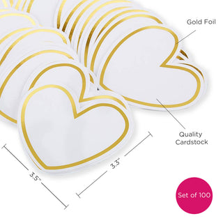 HEART SHAPED CARDS FOR WISH JAR (SET OF 100), A Blissfully Beautiful Boutique - A Blissfully Beautiful Boutique