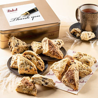 Artisan Scone Assortment Gift Tin, Dulcet Gift Baskets - A Blissfully Beautiful Boutique