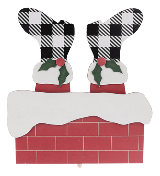 Santa Down The Chimney Topper, Glory Haus - A Blissfully Beautiful Boutique