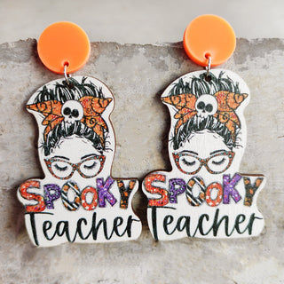 Halloween Drop Earrings, Trendsi - A Blissfully Beautiful Boutique