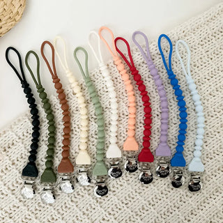 Sweetie Strap™ Silicone One-Piece Pacifier Clips, Itzy Ritzy - A Blissfully Beautiful Boutique