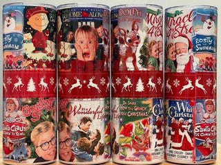 Christmas Movie Tumbler, Southern Chic Wholesale - A Blissfully Beautiful Boutique