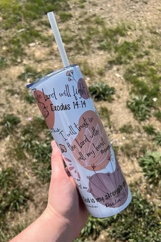 Christian Quotes Tumbler, Southern Chic Wholesale - A Blissfully Beautiful Boutique