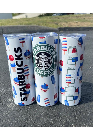 Sweet Treats Patriotic Tumbler, Southern Chic Wholesale - A Blissfully Beautiful Boutique